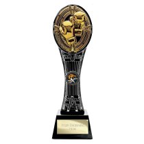 Maverick Extreme Tower Boxing Trophy | Black & Gold | 260mm