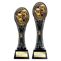 Maverick Extreme Tower Boxing Trophy | Black & Gold | 290mm
