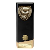Prime Cobra Boxing Trophy | Black & Gold | 190mm