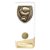 Prime Cobra Boxing Trophy | White & Gold | 160mm - PW24213A