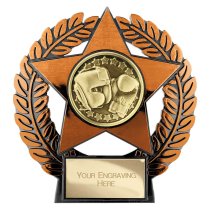 Emperor Star Boxing Plaque | Bronze | 120mm
