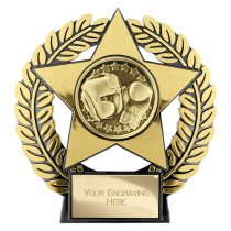 Emperor Star Boxing Plaque | Gold | 120mm