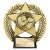 Emperor Star Boxing Plaque | Gold | 120mm - PL25038G