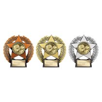 Emperor Star Boxing Plaque | Gold | 120mm