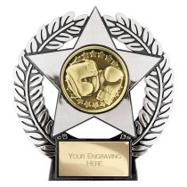 Emperor Star Boxing Plaque | Silver | 120mm