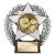 Emperor Star Boxing Plaque | Silver | 120mm - PL25038S