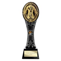 Maverick Extreme Tower Martial Arts Trophy | Black & Gold | 260mm