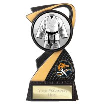 Mania Tower Martial Arts Trophy | Black & Gold | 130mm