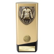 Prime Cobra Martial Arts Trophy | Gold & Black | 160mm