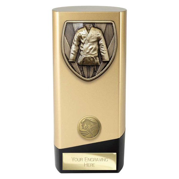 Prime Cobra Martial Arts Trophy | Gold & Black | 160mm