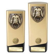 Prime Cobra Martial Arts Trophy | Gold & Black | 160mm