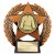 Emperor Star Martial Arts Plaque | Bronze | 120mm - PL25067B