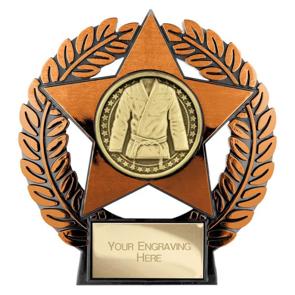 Emperor Star Martial Arts Plaque | Bronze | 120mm