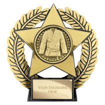 Emperor Star Martial Arts Plaque | Gold | 120mm
