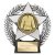 Emperor Star Martial Arts Plaque | Silver | 120mm - PL25067S