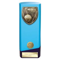 Prime Cobra Netball Trophy | Blue | 190mm