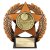 Emperor Star Netball Plaque | Bronze | 120mm - PL25070B