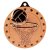 Cascade Stars Netball Medal | Bronze | 50mm - MM26175B