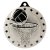 Cascade Stars Netball Medal | Silver | 50mm - MM26175S