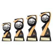 Mania Tower Angling Trophy | Black & Gold | 130mm