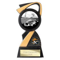 Mania Tower Angling Trophy | Black & Gold | 155mm