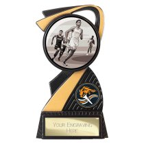 Mania Tower Running Trophy | Black & Gold | 130mm