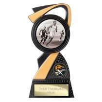 Mania Tower Running Trophy | Black & Gold | 155mm