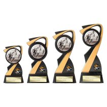 Mania Tower Running Trophy | Black & Gold | 155mm