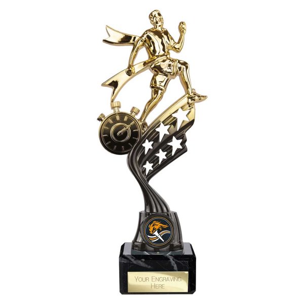 Innov8 Running Trophy | Gold & Black | 225mm