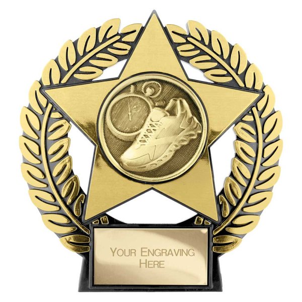 Emperor Star Running Plaque | Gold | 120mm