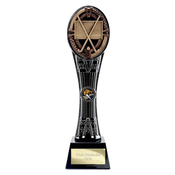 Maverick Extreme Tower Hockey Trophy | Black & Antique Bronze | 290mm
