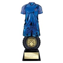 Intensity Hockey Trophy | Blue & Black | 260mm