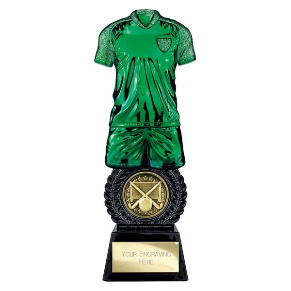 Intensity Hockey Trophy | Green & Black | 260mm