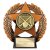 Emperor Star Hockey Plaque | Bronze | 120mm - PL25063B