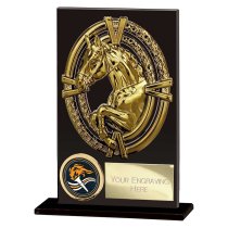 Maverick Hero Equestrian Glass Trophy | 125mm