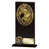 Maverick Hero Equestrian Glass Trophy | 180mm