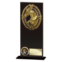 Maverick Hero Equestrian Glass Trophy | 200mm