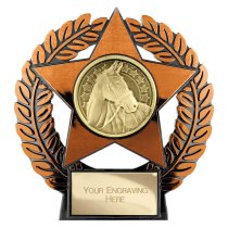 Emperor Star Equestrian Plaque | Bronze | 120mm