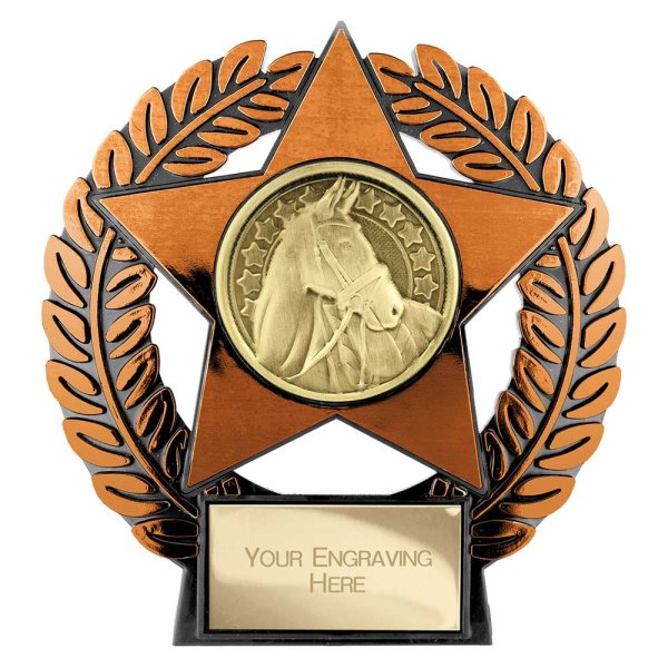 Emperor Star Equestrian Plaque | Bronze | 120mm