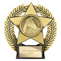 Emperor Star Equestrian Plaque | Gold | 120mm