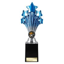 5 Star Trophy | Blue and Silver | 245mm