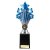 5 Star Trophy | Blue and Silver | 245mm - TR26542D