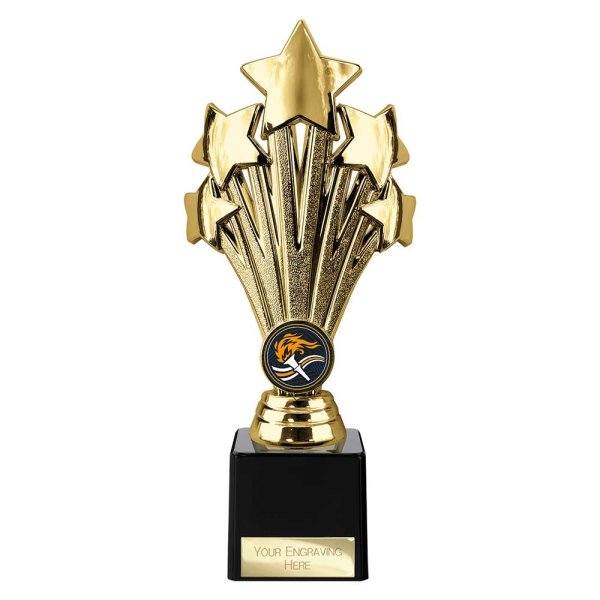 5 Star Trophy | Gold | 220mm
