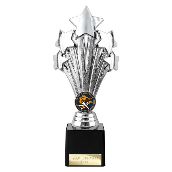 5 Star Trophy | Silver | 220mm