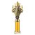 5 Star Tube Trophy | Gold 290mm - TR26546D