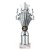 5 Star Tube Trophy | Silver | 240mm - TR26547B