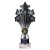5 Star Tube Trophy | Black & Silver | 215mm - TR26548A
