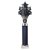 5 Star Tube Trophy | Black & Silver | 365mm - TR26548G