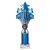 5 Star Tube Trophy | Blue & Silver | 265mm - TR26549C