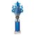 5 Star Tube Trophy | Blue & Silver | 290mm - TR26549D